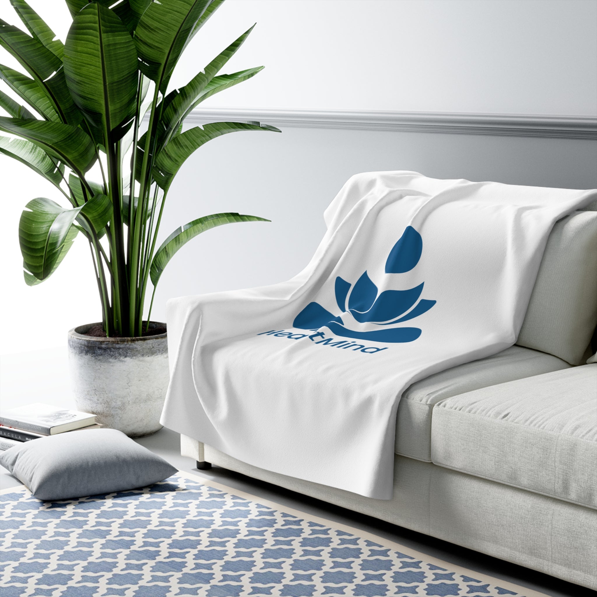 HeartMind Sherpa Fleece Blanket