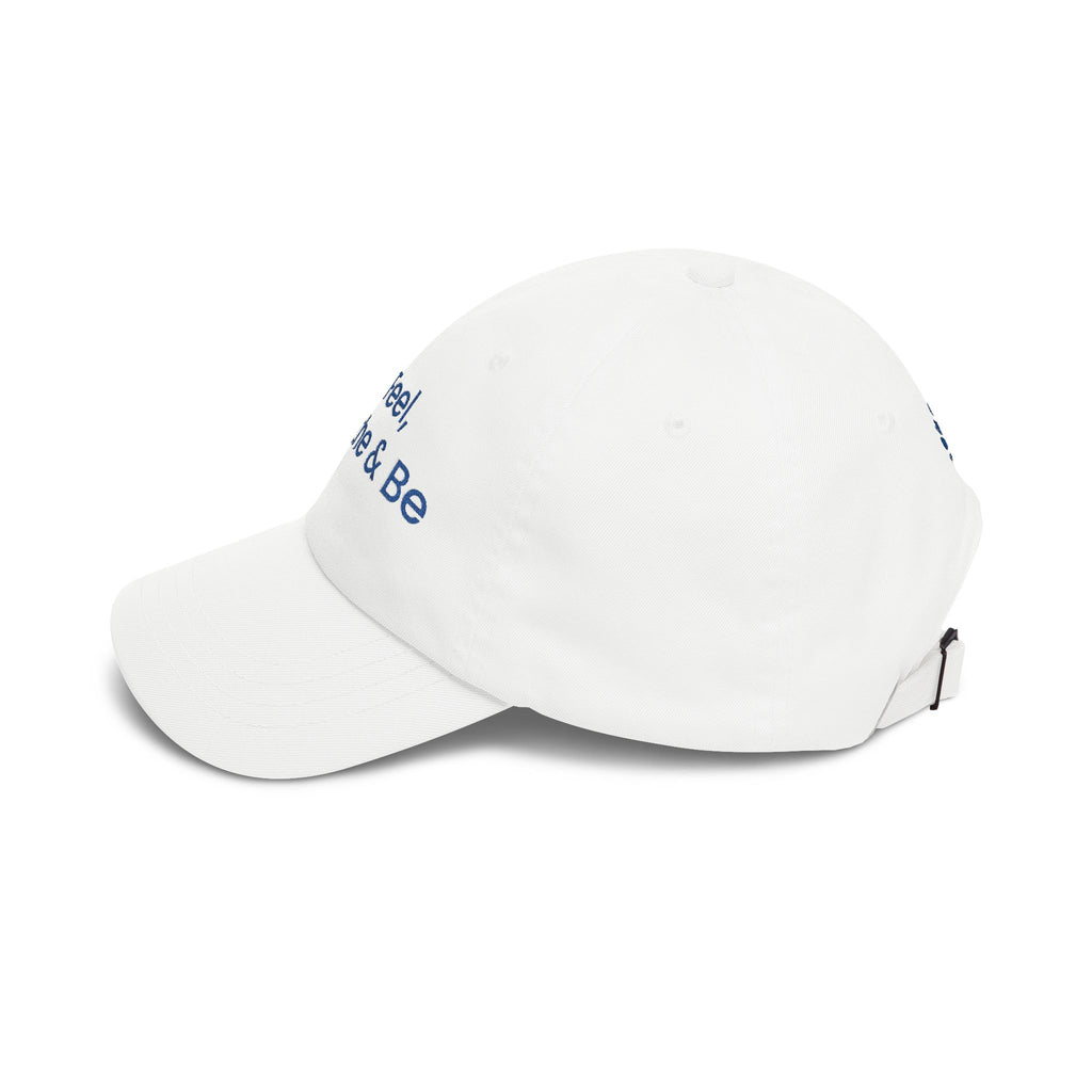 "Stop, Feel, Breathe & Be" Embroidered Cap