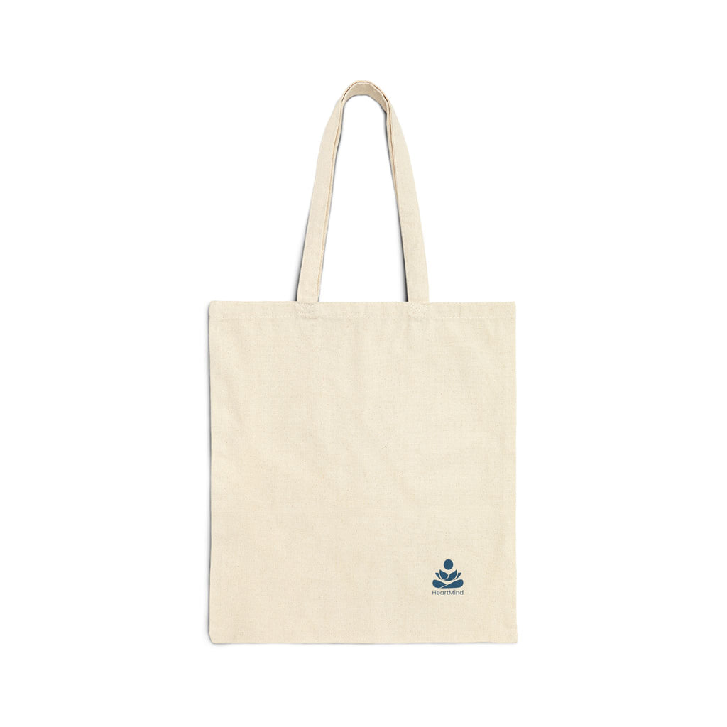“Stop, Feel, Breathe & Be” Reusable Cotton Tote