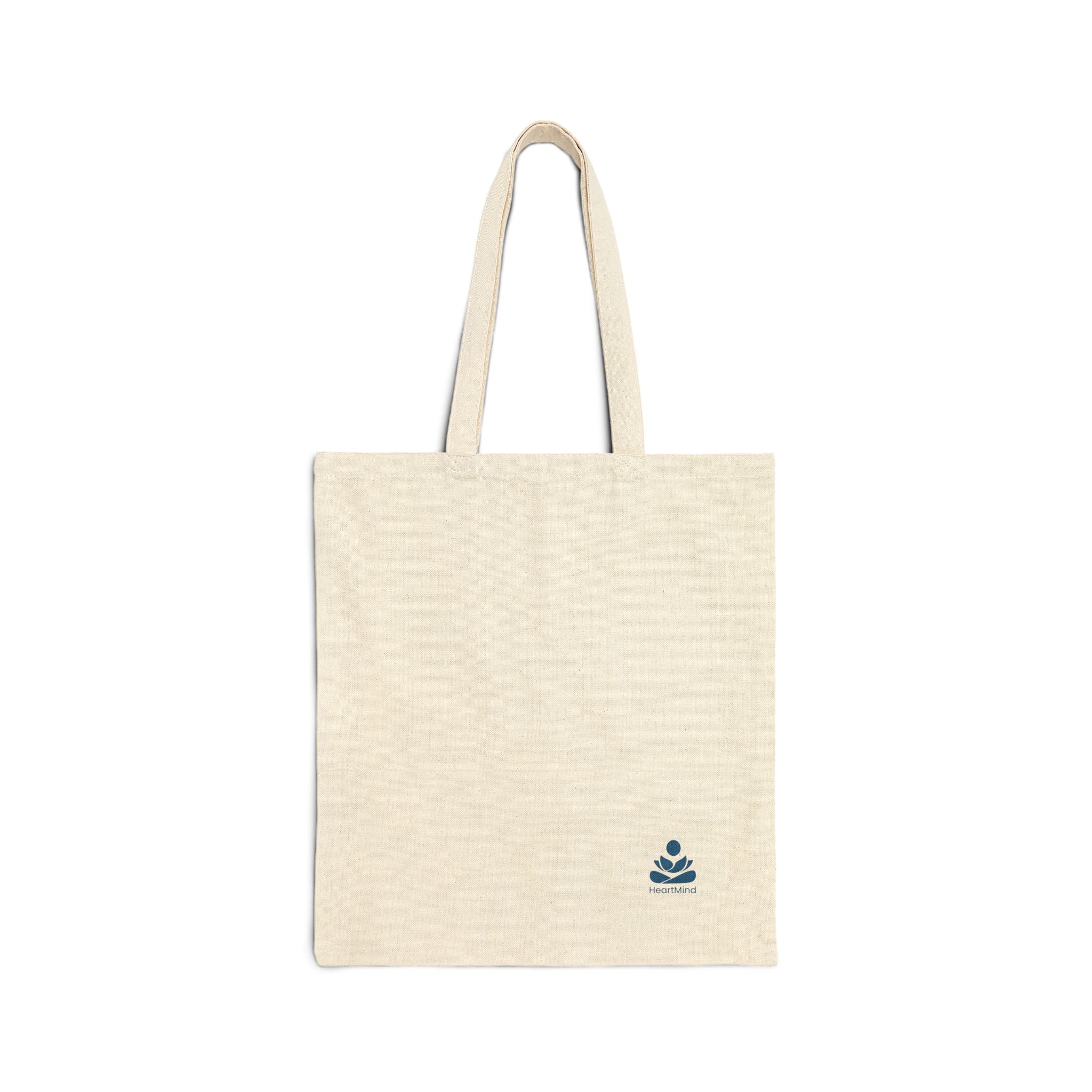 “Stop, Feel, Breathe & Be” Reusable Cotton Tote