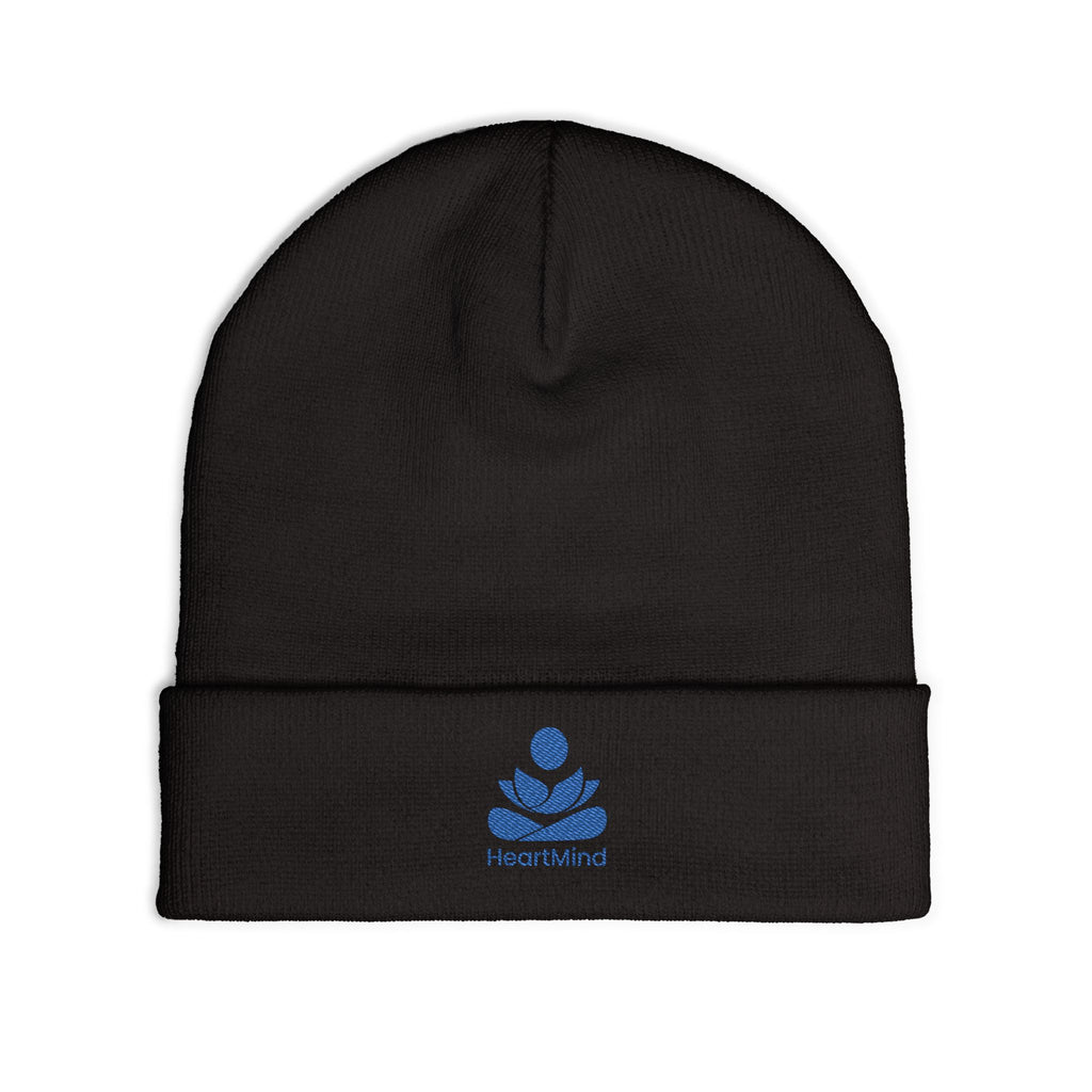 Embroidered Knit Beanie
