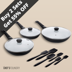P600 Cookware Frying Pan Set